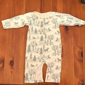 Winter Water Factory woodland romper